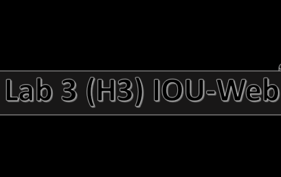 Lab 3 (H3) – IOU-Web Free. Coming Soon