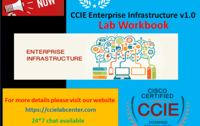 CCIE Enterprise Infrastructure Lab 1 is out
